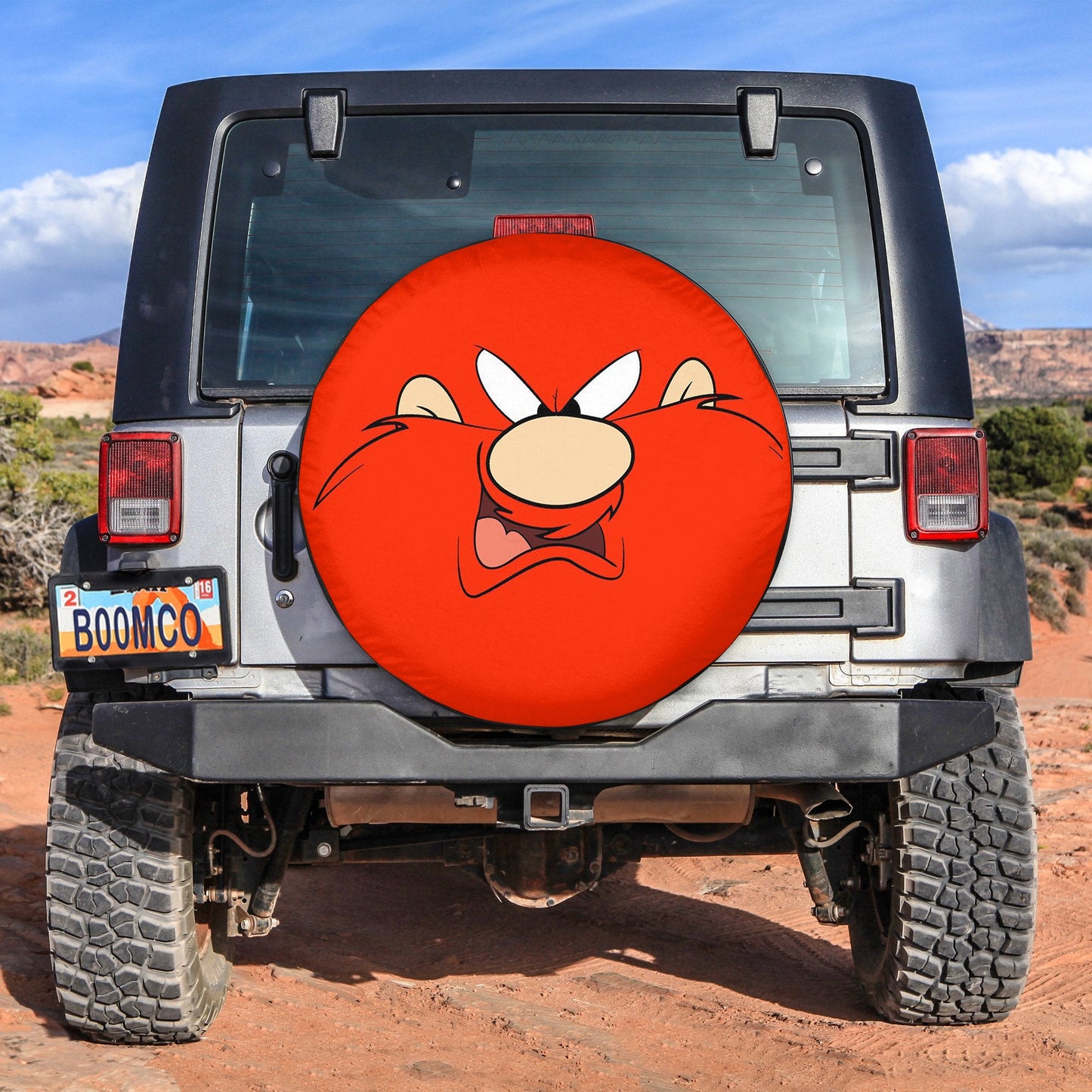 Yosemite Sam Spare Tire Cover