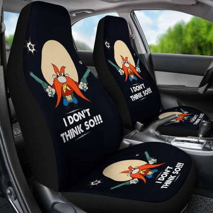 Yosemite Sam Looney Hand With Gun Car Seat Cover Fan Gift Universal Fit 051012
