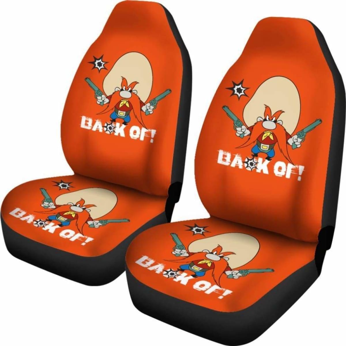 Yosemite Sam Looney Prayers Car Seat Cover Fan Gift Universal Fit 051012
