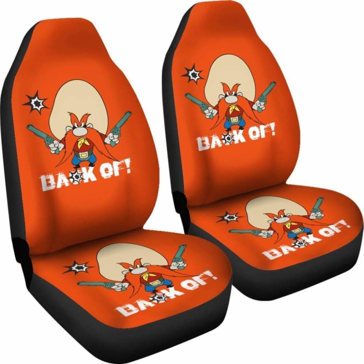 Yosemite Sam Looney Prayers Car Seat Cover Fan Gift Universal Fit 051012