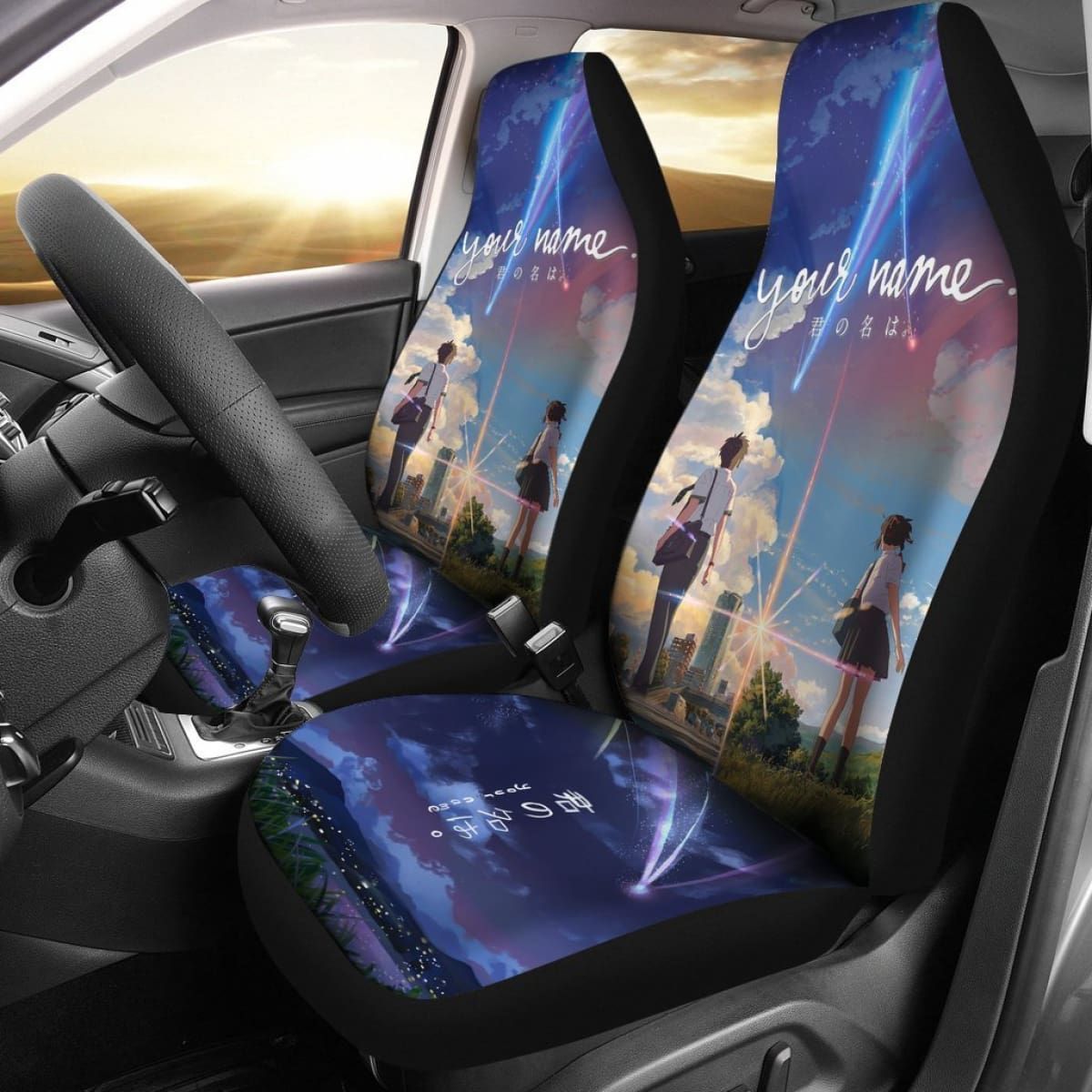 Your Name Car Seat Covers For Fan Universal Fit 225721