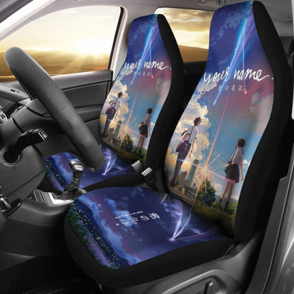 Your Name Car Seat Covers For Fan Universal Fit 225721