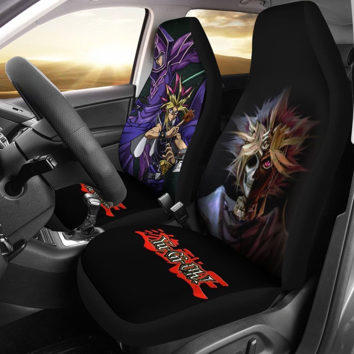 Yugi Muto Duel Links Yugioh Car Seat Covers Lt04 Universal Fit 225721