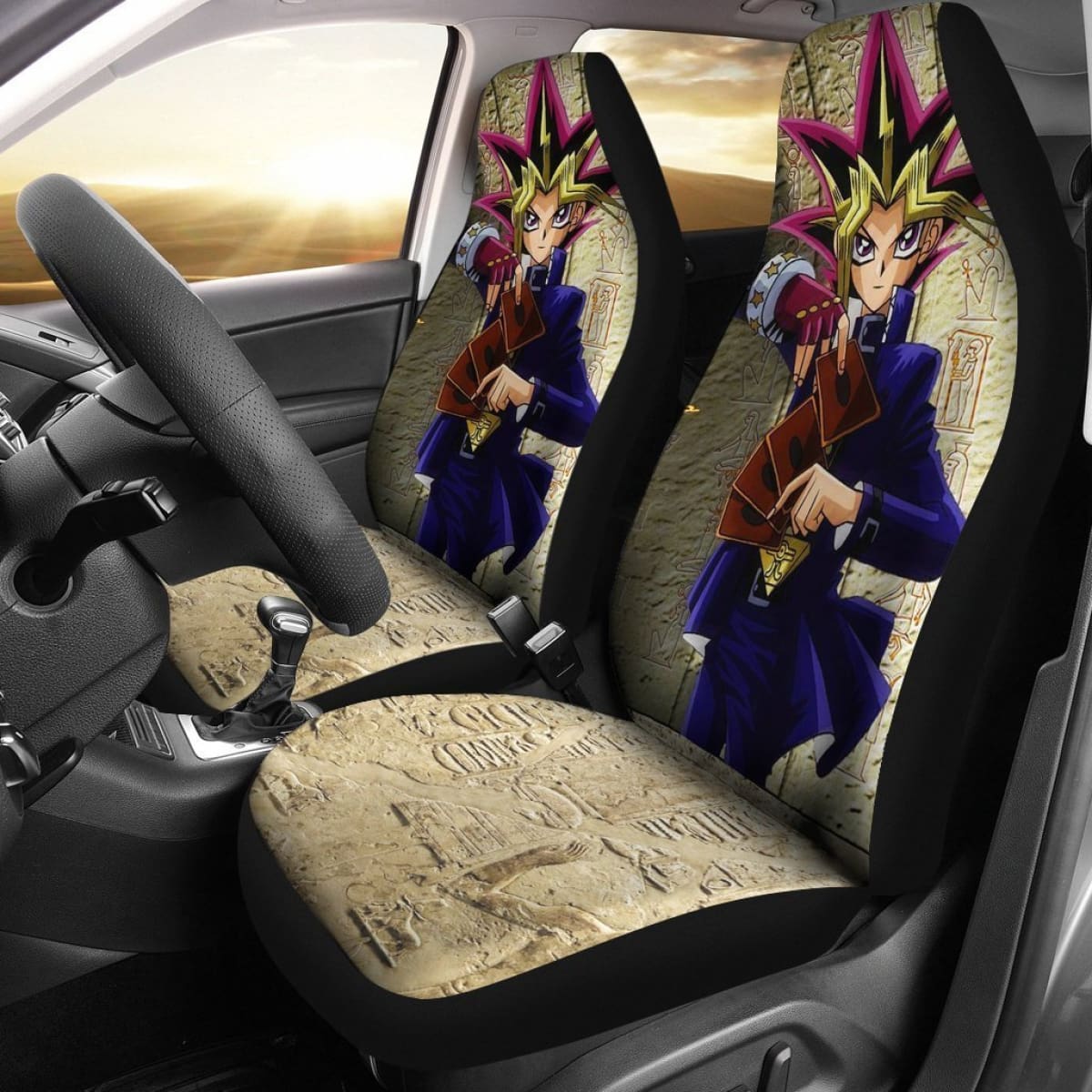 Yugi Muto Yugioh Car Seat Covers Lt04 Universal Fit 225721