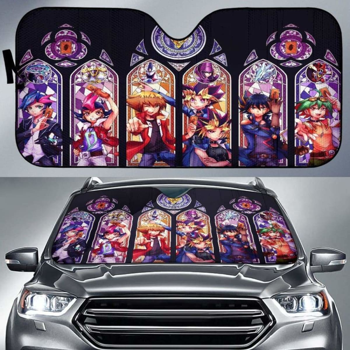 Yugioh Auto Sun Shades 918b Universal Fit