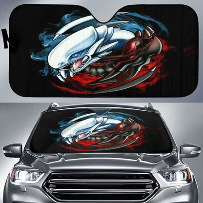 Yugioh Dragon Auto Sun Shades 918b Universal Fit