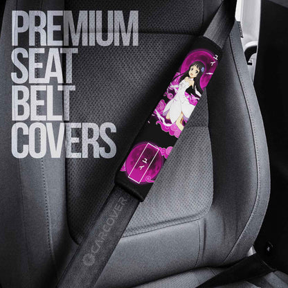 Yui Seat Belt Covers Custom Anime Sword Art Online Car Accessories