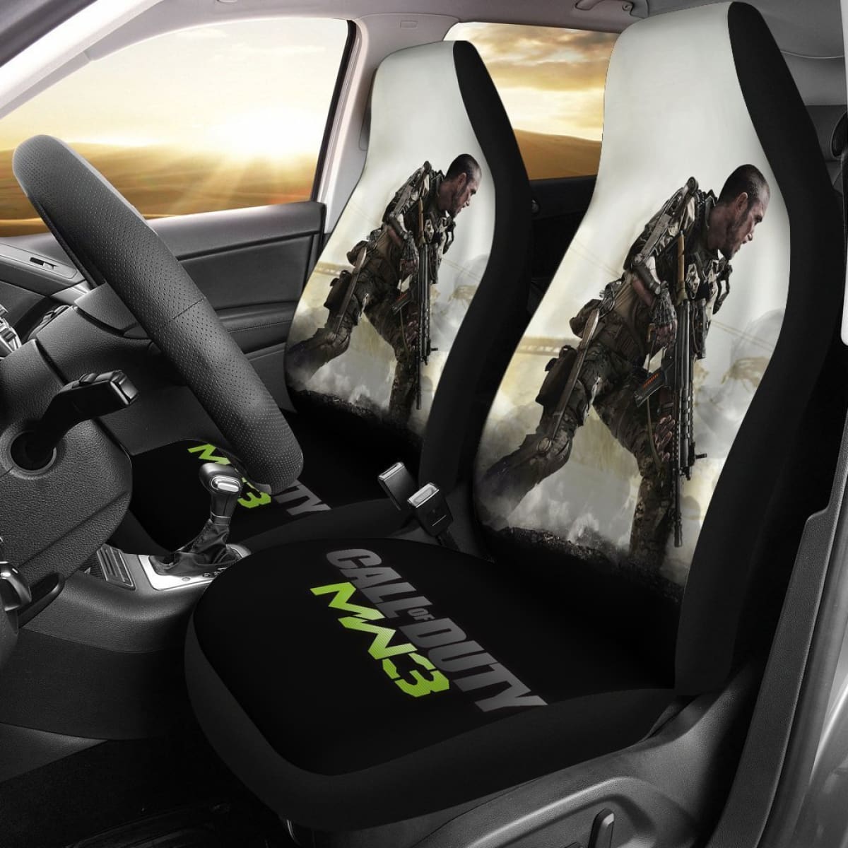 Yuri Mw3 Call Of Duty Car Seat Covers Lt04 Universal Fit 225721