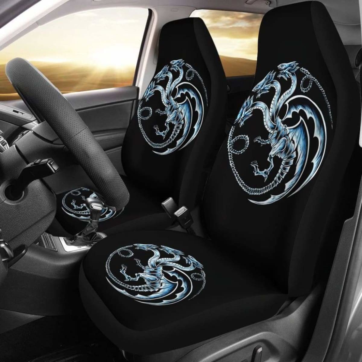 Yurioh X Game Of Thrones Seat Covers 101719 Universal Fit