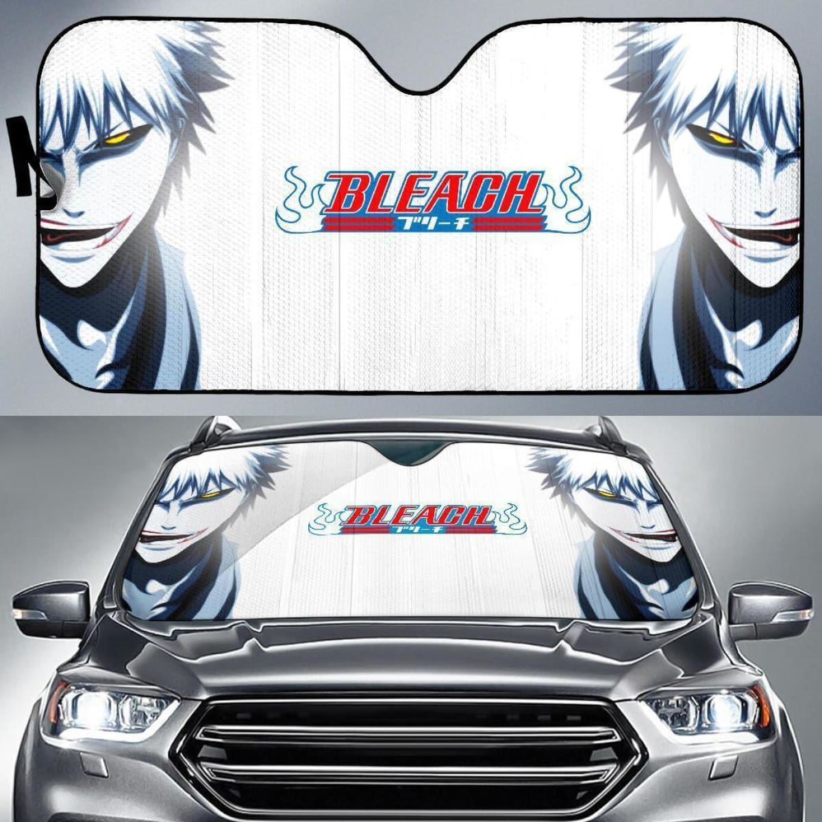 Zangetsu Bleach Anime Auto Sun Shade Nh06 Universal Fit 111204