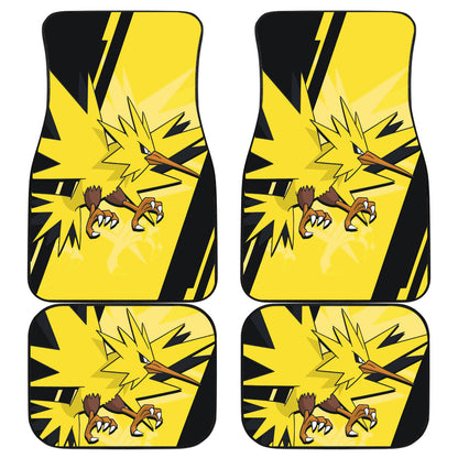 Zapdos Pokemon Car Floor Mats Style Custom For Fans Ci230130-11a