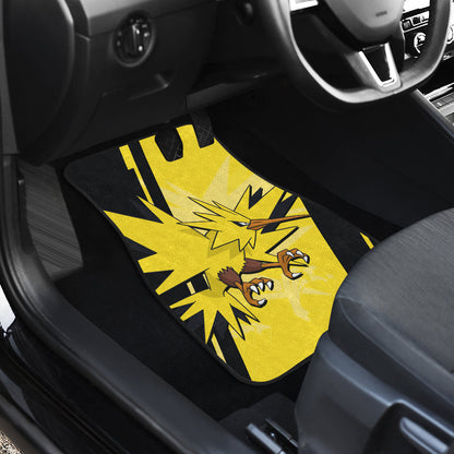 Zapdos Pokemon Car Floor Mats Style Custom For Fans Ci230130-11a