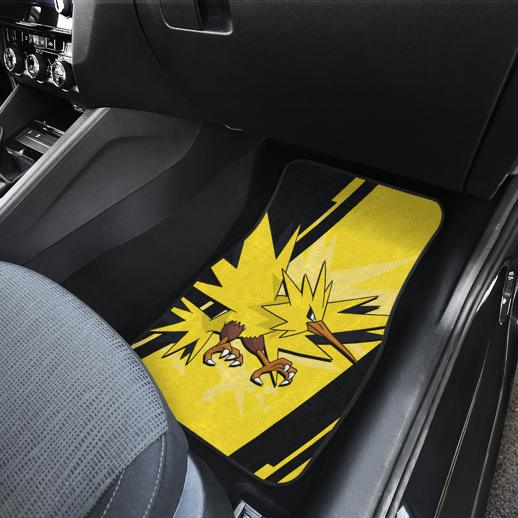 Zapdos Pokemon Car Floor Mats Style Custom For Fans Ci230130-11a