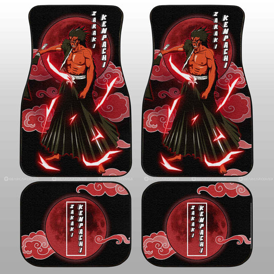 Zaraki Kenpachi Bankai Car Floor Mats Custom Bleach Anime Car Accessories