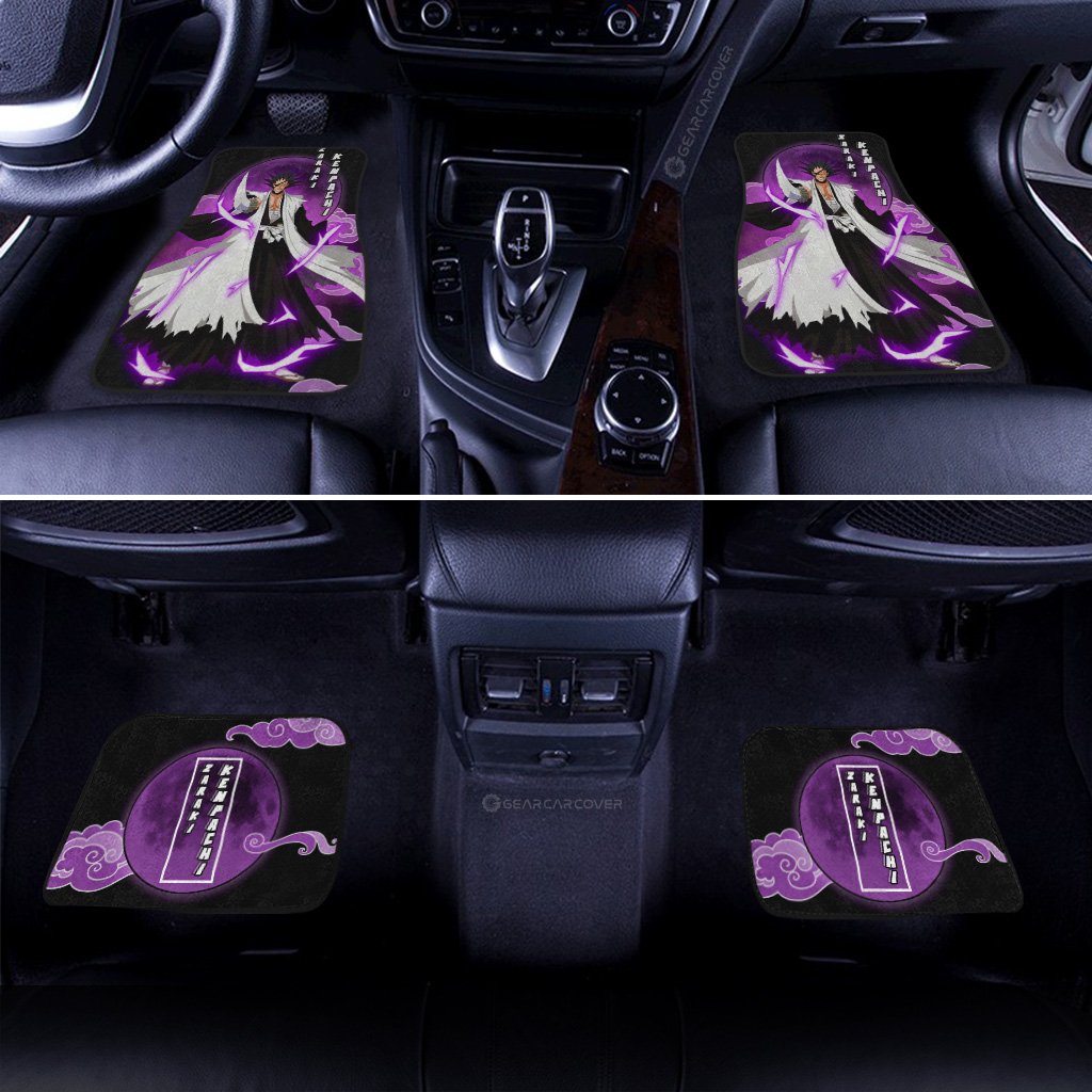 Zaraki Kenpachi Car Floor Mats Custom Bleach Anime Car Accessories