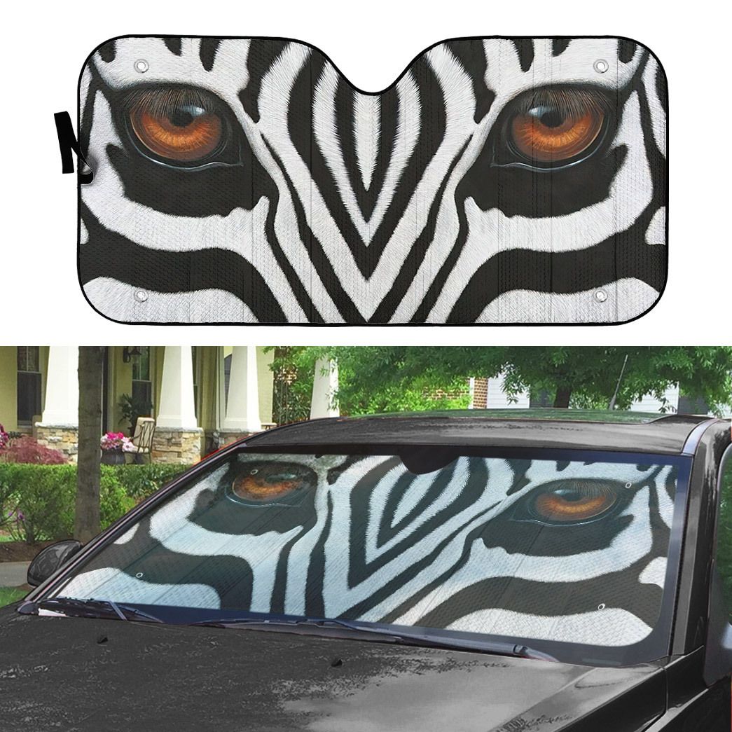 Gearhuman 3D Zebra Eyes Sunshade