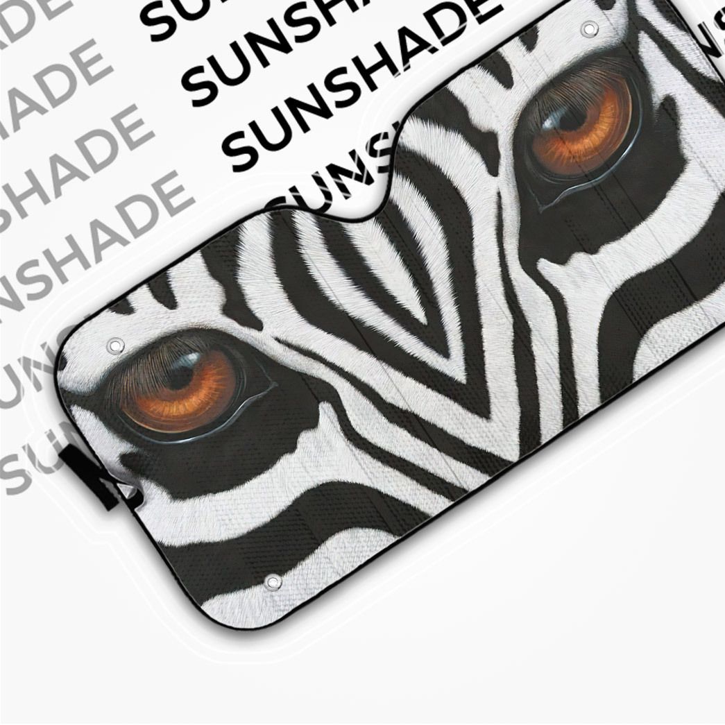 Gearhuman 3D Zebra Eyes Sunshade