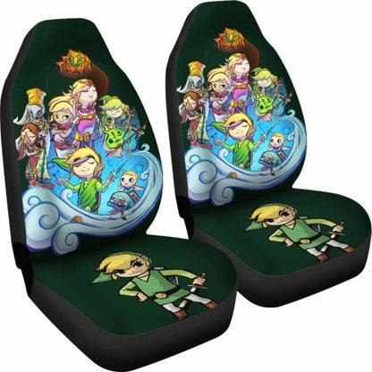 Zelda Link Car Seat Covers Universal Fit 051012