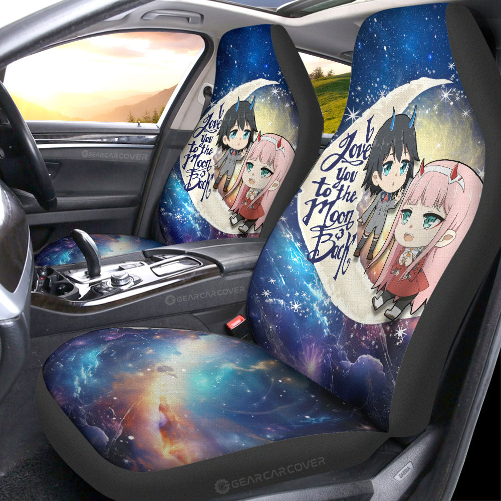 Zero And Hiro Car Seat Covers Custom Car Accessories