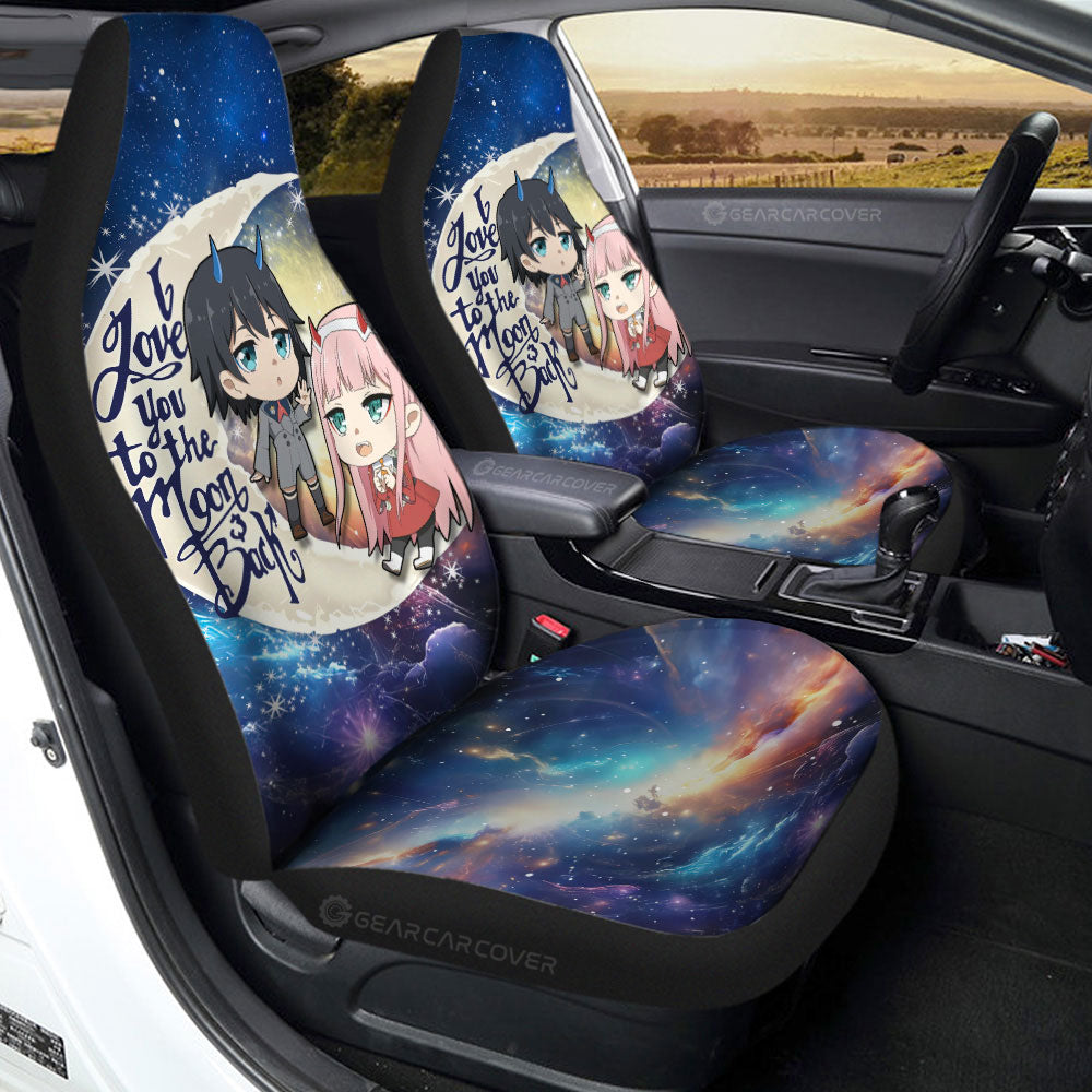 Zero And Hiro Car Seat Covers Custom Car Accessories