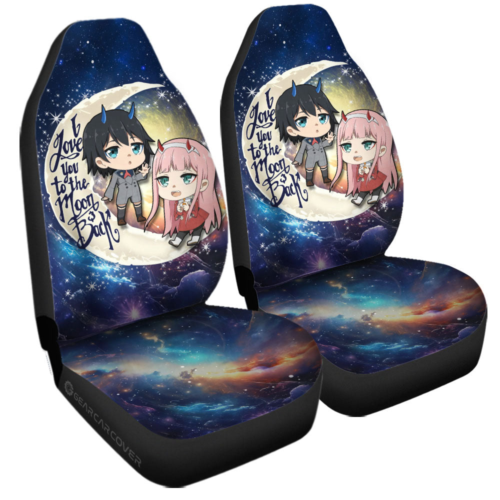 Zero And Hiro Car Seat Covers Custom Car Accessories