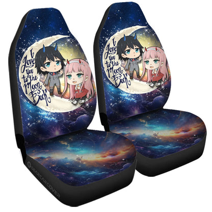 Zero And Hiro Car Seat Covers Custom Car Accessories