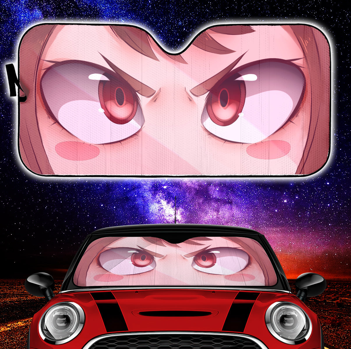 Zero Gravity Car Windshield Sun Shade Custom My Hero Academia Auto Sun Shades