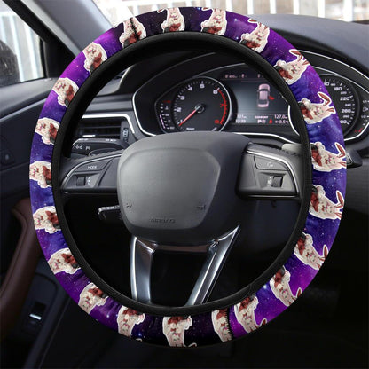 Zero Two Bunny Anime Custom Car Steering Wheel Cover