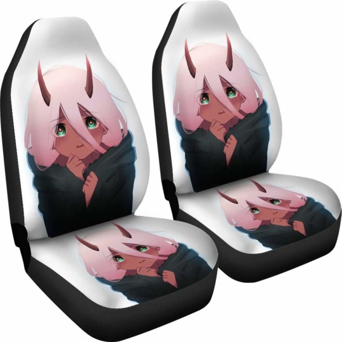 Zero Two Darling In The Franxx Car Seat Covers Universal Fit 051012