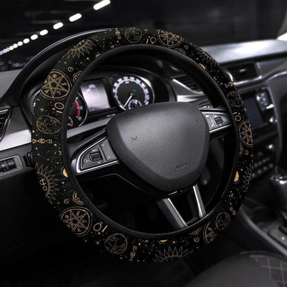 Zodiac Car Steering Wheel Cover