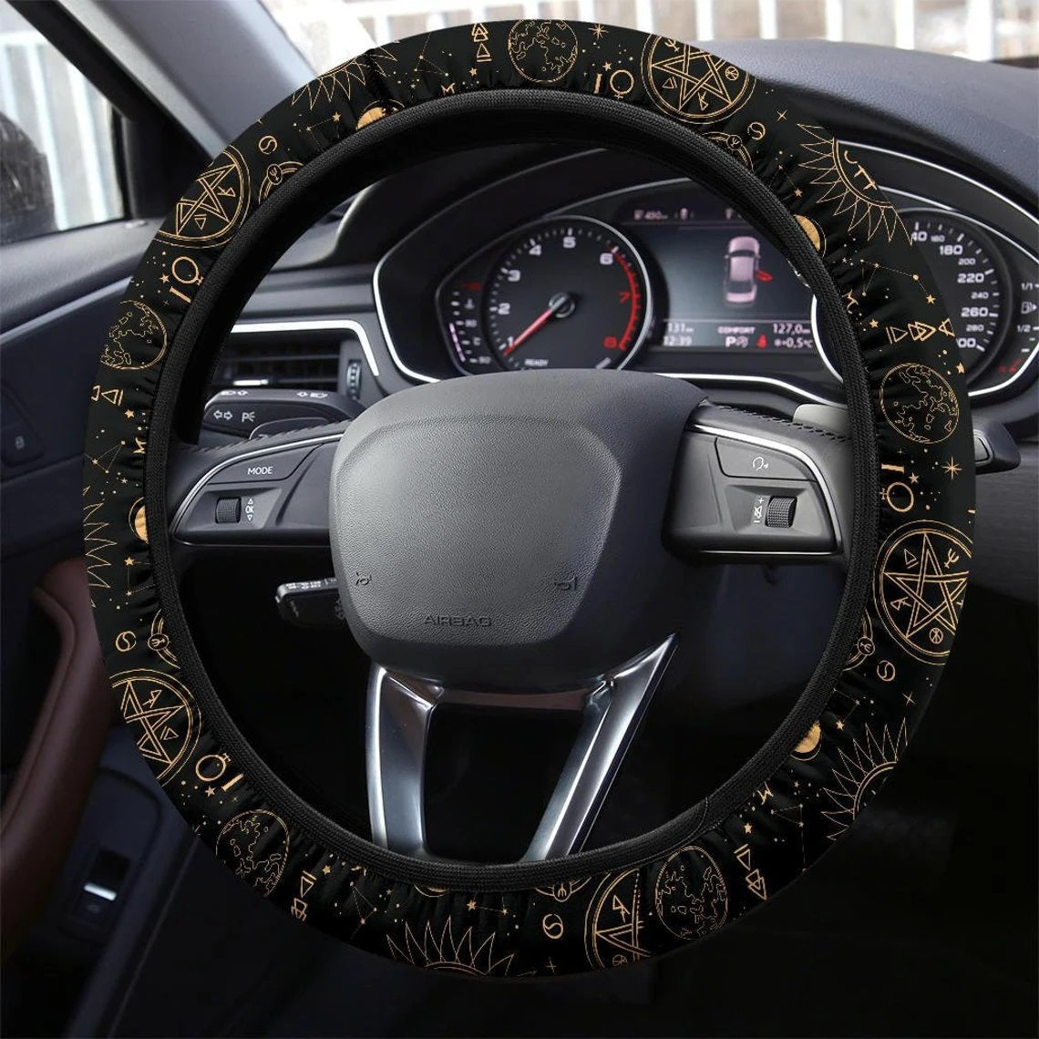 Zodiac Car Steering Wheel Cover