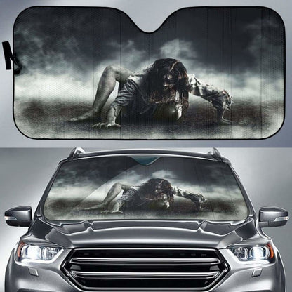 Zombie Car Auto Sun Shades Auto Sun Shade Universal Fit 052312