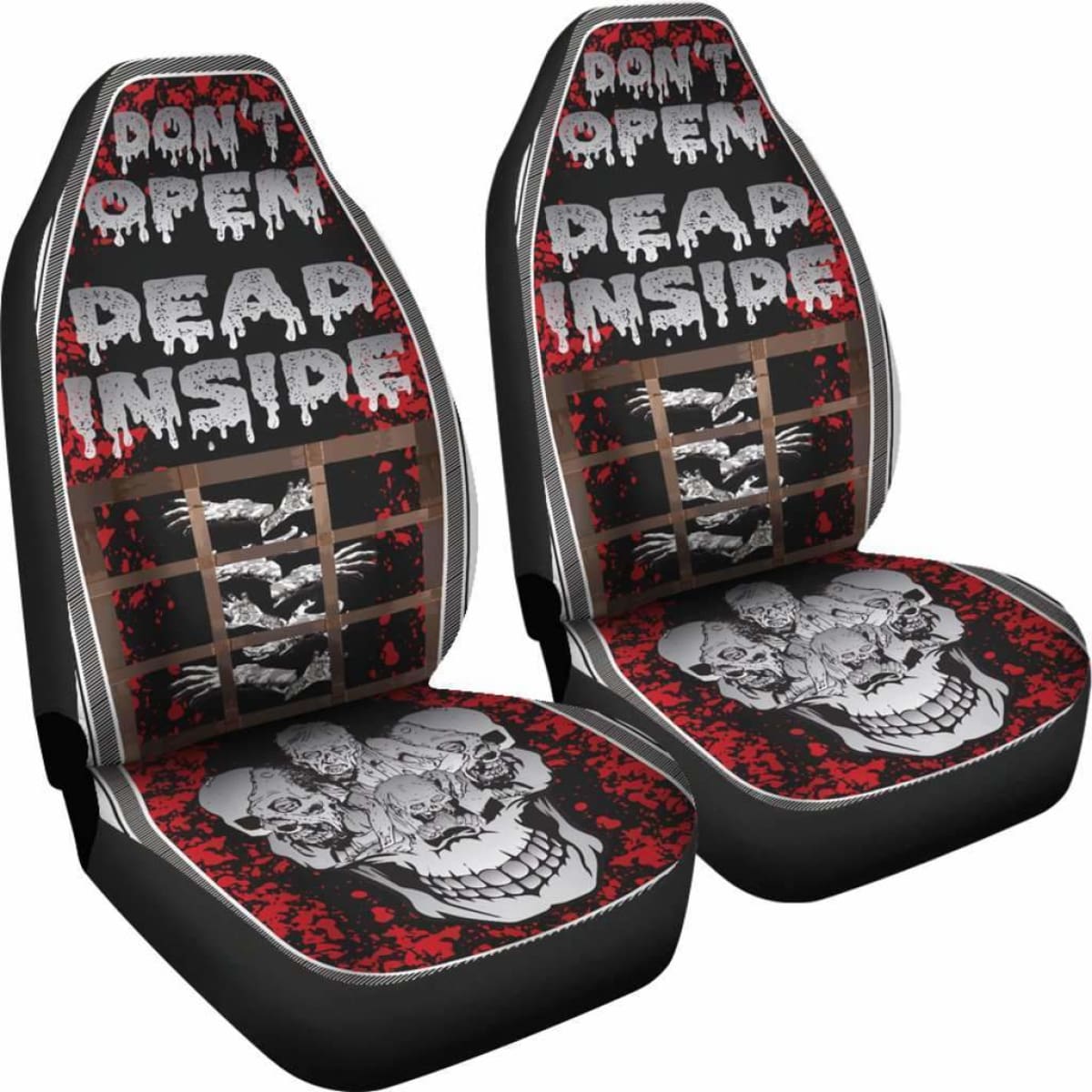 Zombie Car Seat Covers Amazing Gift Ideas T041520 Universal Fit 084218