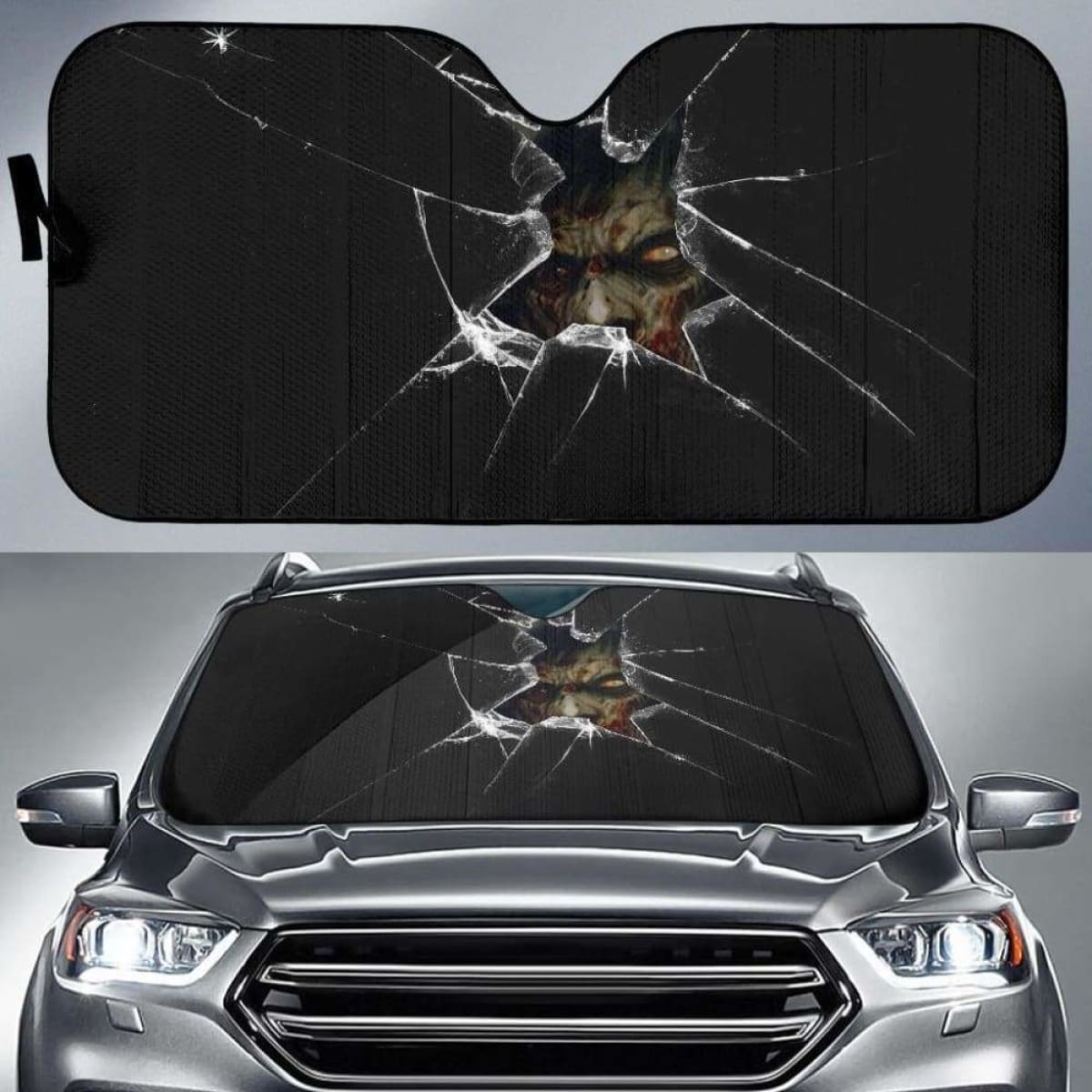 Zombies Car Auto Sun Shades Universal Fit 051312