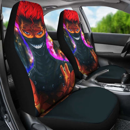 Zora Ideale Black Clover Seat Covers 101719 Universal Fit