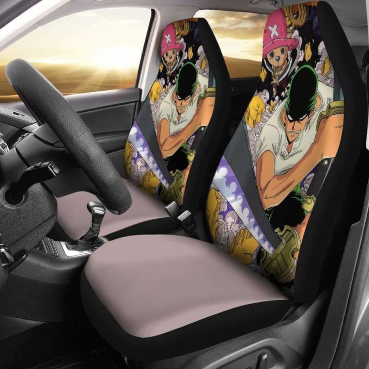 Zoro Chopper One Piece Car Seat Covers Universal Fit 051312