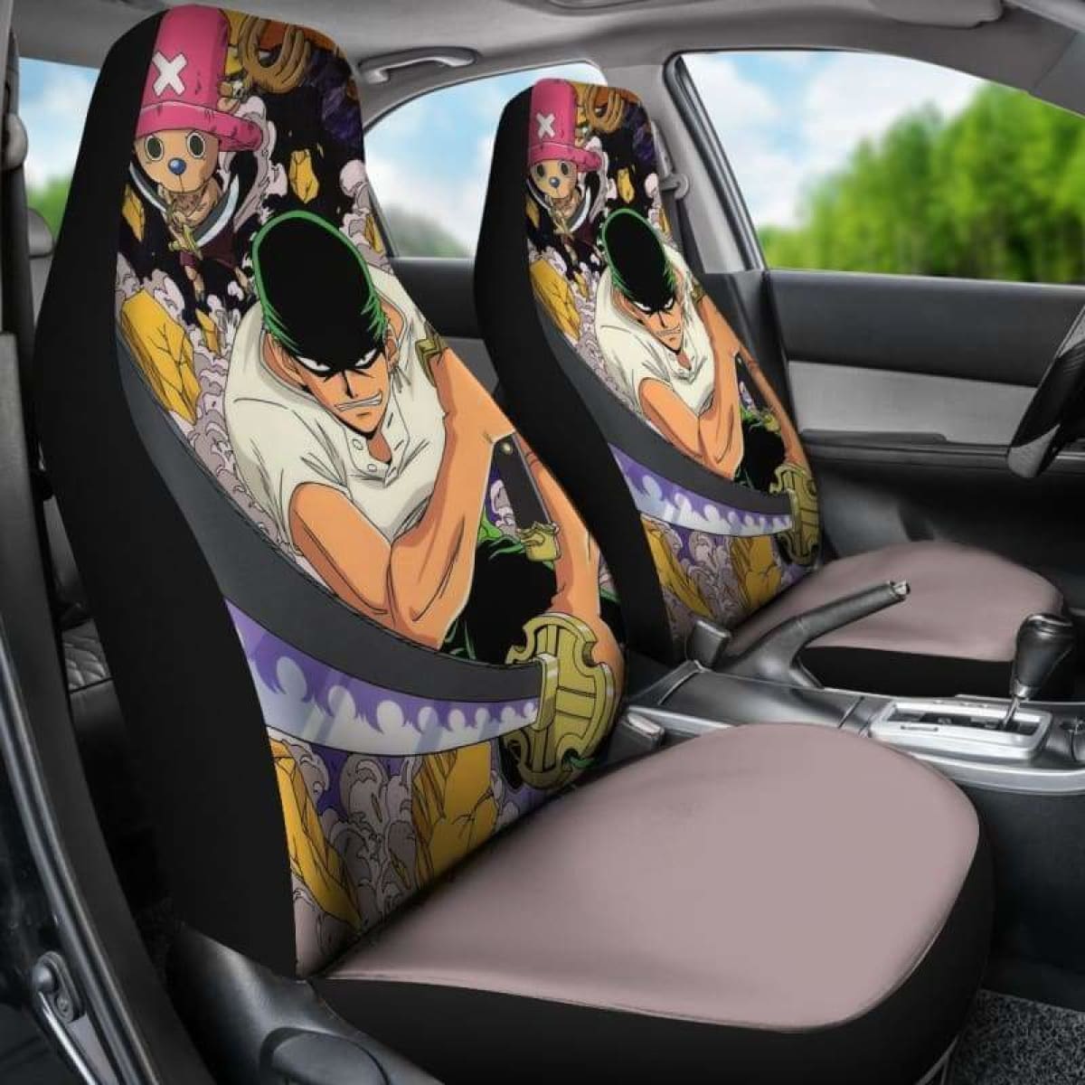 Zoro Chopper One Piece Car Seat Covers Universal Fit 051312