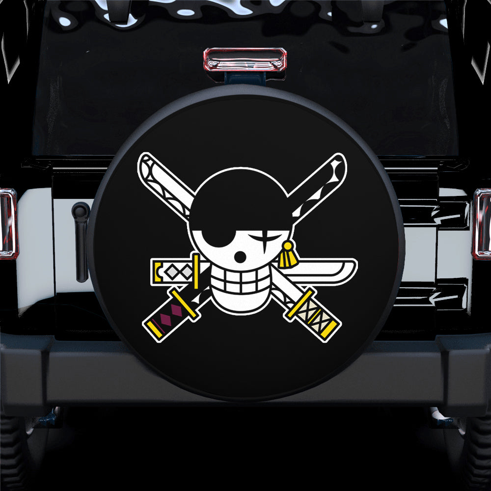 Zoro Jolly Flag Custom One Piece Anime Car Spare Tire