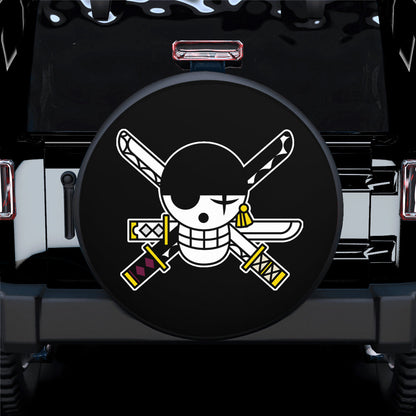 Zoro Jolly Flag Custom One Piece Anime Car Spare Tire
