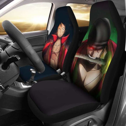 Zoro Luffy One Piece Car Seat Covers Universal Fit 051312
