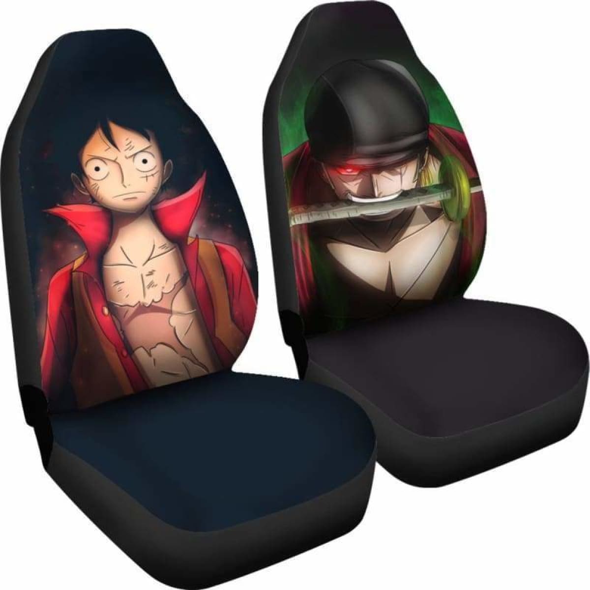 Zoro Luffy One Piece Car Seat Covers Universal Fit 051312