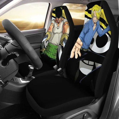 Zoro Sanji One Piece Car Seat Covers Universal Fit 051312