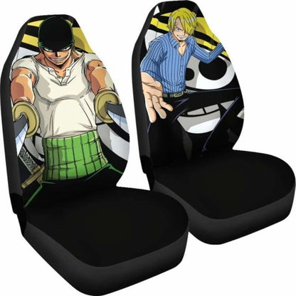Zoro Sanji One Piece Car Seat Covers Universal Fit 051312