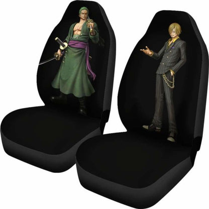 Zoro Sanji One Piece Car Seat Covers Universal Fit 051312