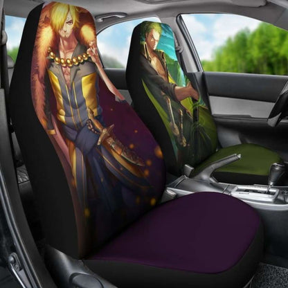 Zoro Sanji One Piece Car Seat Covers Universal Fit 051312
