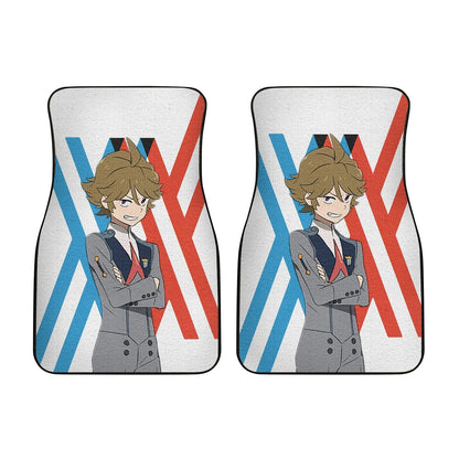 Zorome Code 666 Car Floor Mats Custom Anime Darling In The Franxx Car Accessories