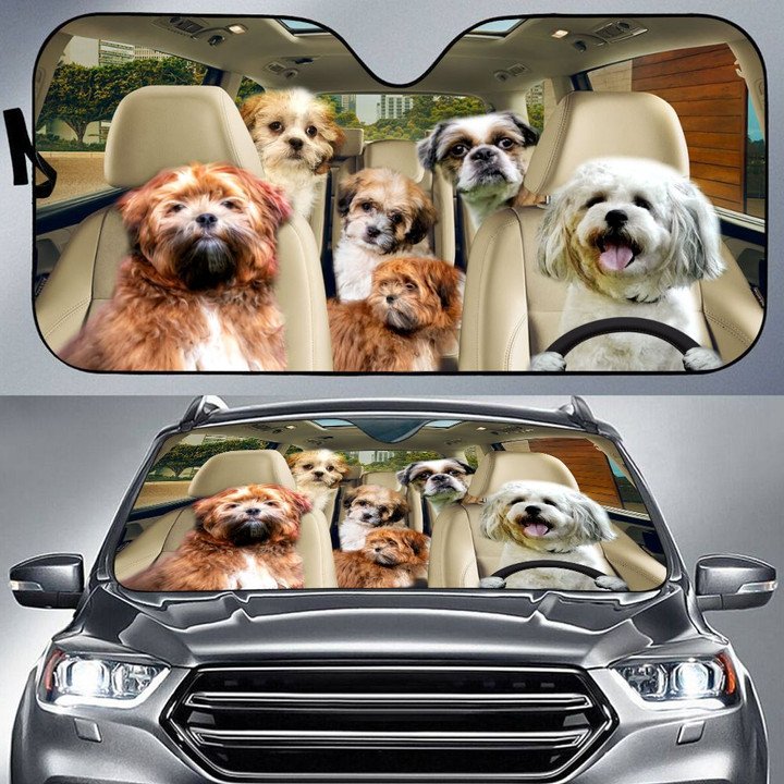 Zuchon Car All Over Printed 3D Sun Shade