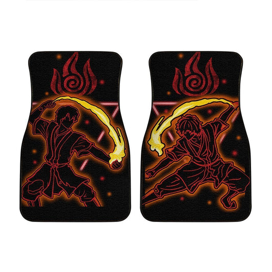 Zuko Car Floor Mats Custom Avatar: The Last Airbender Anime