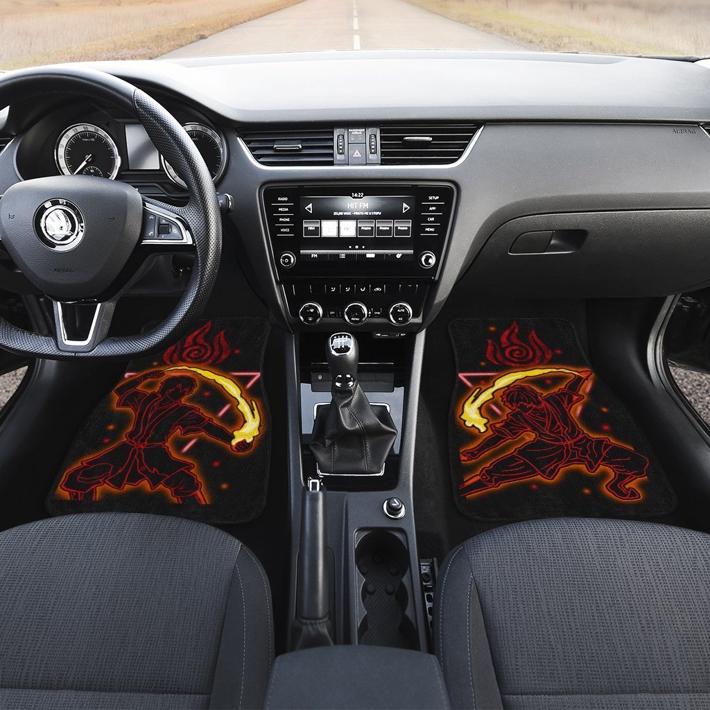 Zuko Car Floor Mats Custom Avatar: The Last Airbender Anime