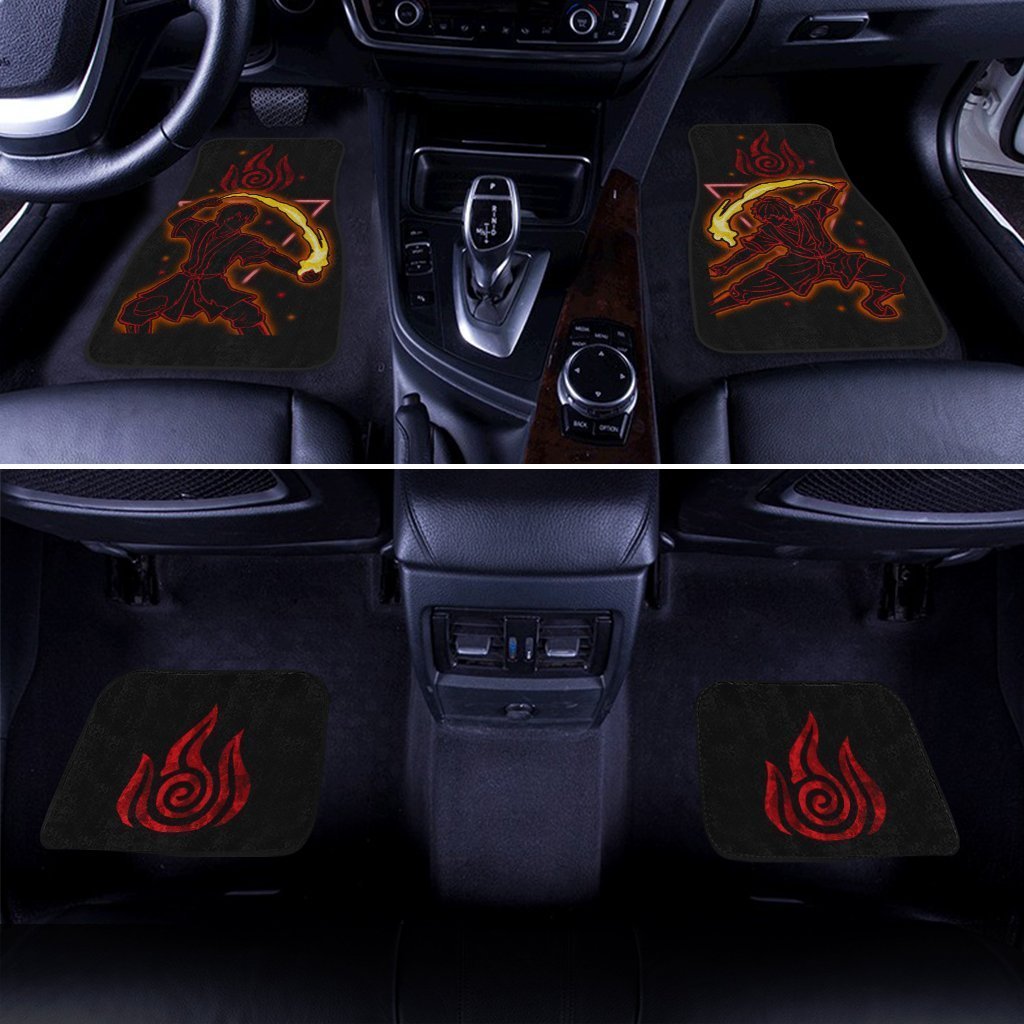 Zuko Car Floor Mats Custom Avatar: The Last Airbender Anime
